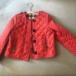 Burberry girls jacket